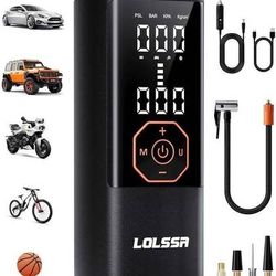 new  Tire Inflator Portable Air Compressor Air Pump for Car Tires Cordless Electric 180PS for Car, Motorcycle, Bike, Ball, with Tire Gauge Pressure-Ob