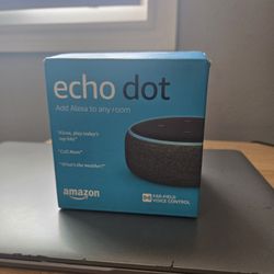 Amazon Echo Dot (3rd Generation) smart speaker.