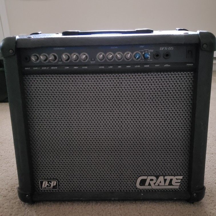 Crate DSP GFX-65 watt Guitar Amp