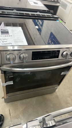 LG Stainless Steel Electric Range with Air Fry
