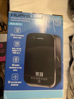 HuPro Warm & Cool Mist Humidifier PRO-773 – 1.5 Gallon Tank