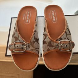 Womans Coach sandals