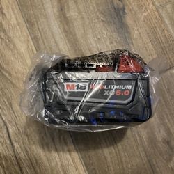 Milwaukee M18 Red Lithium XC 5.0