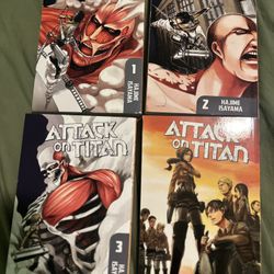 Attack On Titan Manga Book 