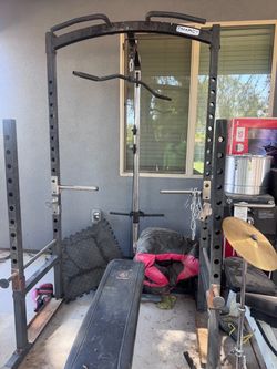 Marcy squat rack