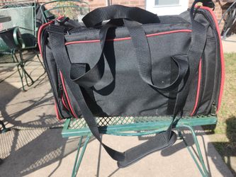 Pet carrier tote bag