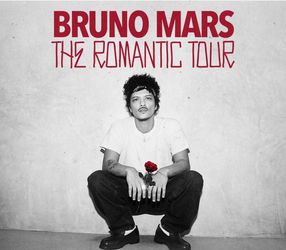 Tickets for Bruno Mars The Romantic Tour