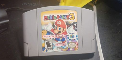 N64 Mario Party 3 Not For Resale Edition