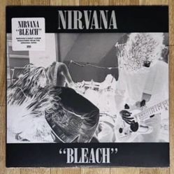 Nirvana Vinyl Record - Bleach - New Sealed 