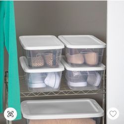 Clear Storage Boxes