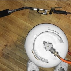 Propane Tank with Torch / Weed Burner – Ready to Use
