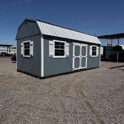 SAVE BIG! 12x20 side lofted barn / shed / storage / pool house / casita
