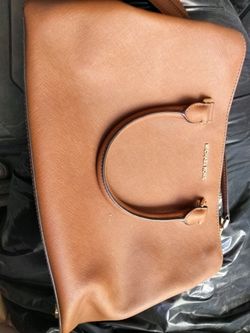 Authentic Michael Kors Large Tote Bag – Brown/Cognac – Excellent Condition