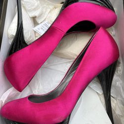 Bebe Fuchsia Heels 