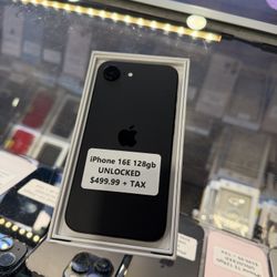 iPhone 16e 128gb Unlocked (NEW)