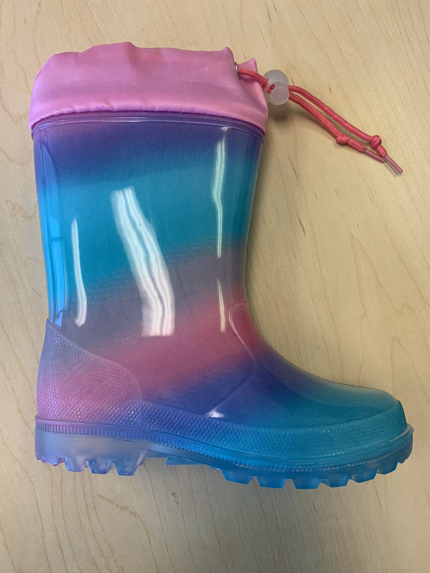 Rain boots for girls kids sizes 11,12,13,1,2,3,4