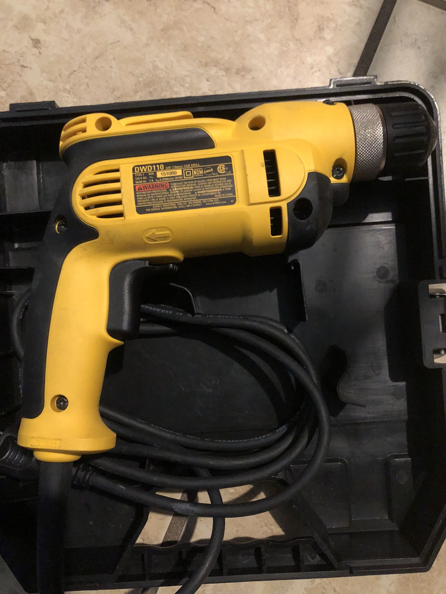 DEWALT Electric Power Drill DWD-110