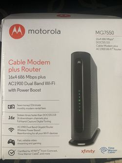 Motorola Cable Modem - 686MB/s
