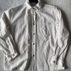 Zara Men’s Corduroy Shirt Jacket Size Medium
