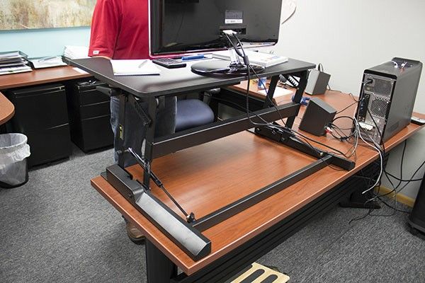 VIVO Height Adjustable Standing Desk V000B