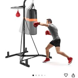 Boxing Heavy Bag And Speedball Stand