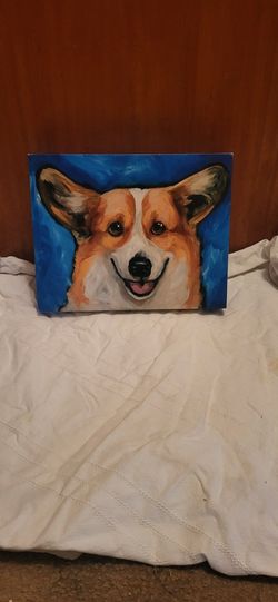 Brand New Dog canvas 