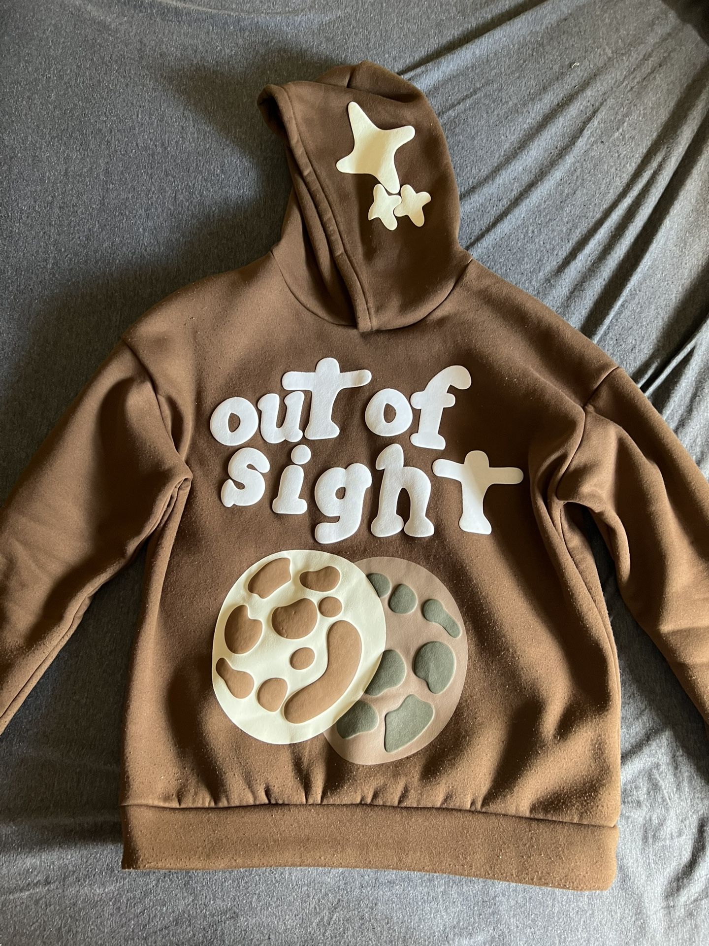 Out Of Sight Brown Hoodie