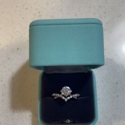 Zirconia Diamond Ring Size 5