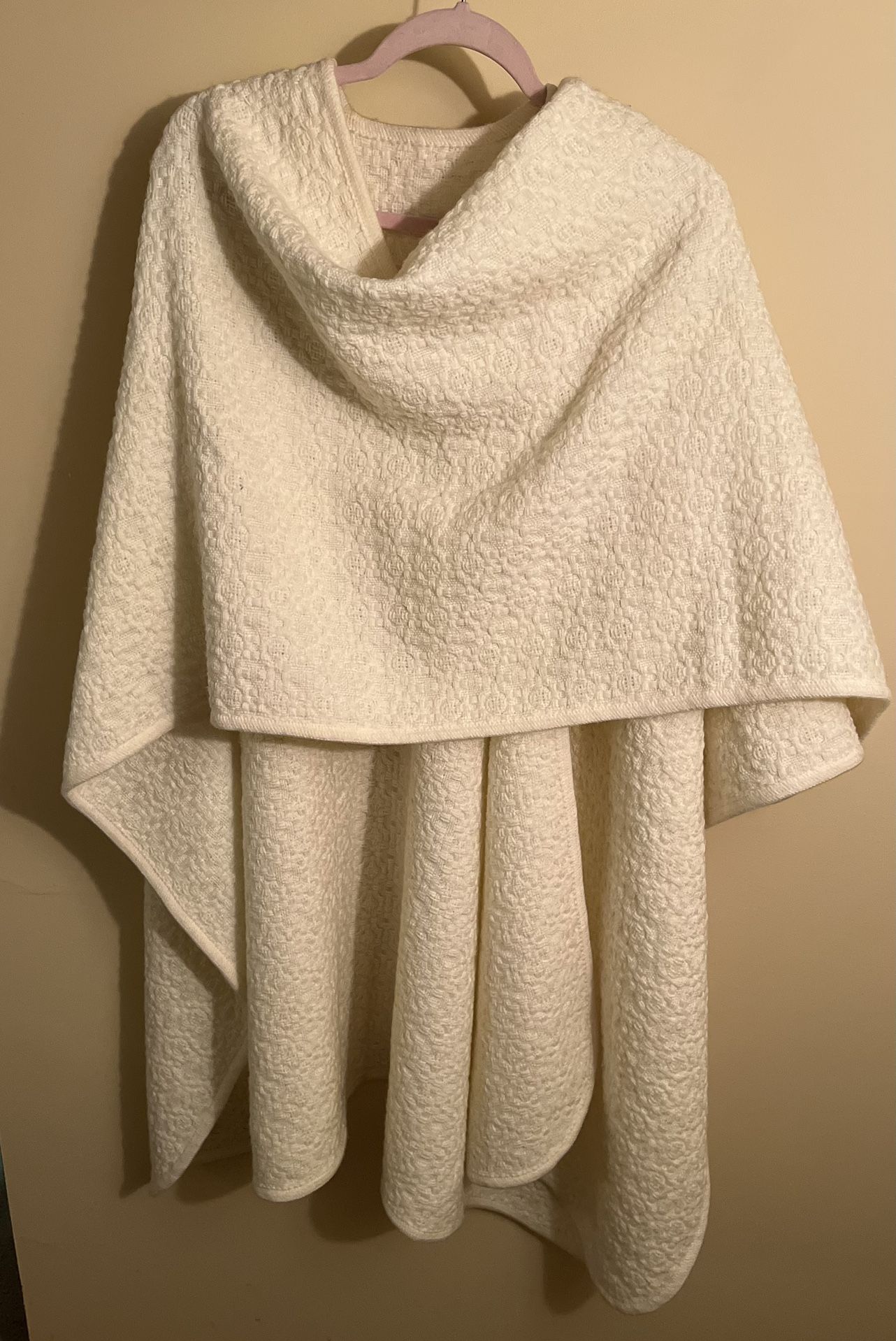 Authentic Argentine Wool Gaucho Ruana Wrap