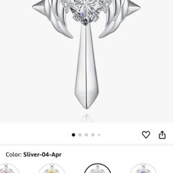 TAANAA 925 Silver Birthstoe Zirconia Necklace /NEW/https://offerup.com/redirect/?o=dy5ib3gvcGlja3Vw Fontana 