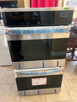 Kenmore Elite 27 " Electric Double Wall Oven w/ Dual Fan Convection - Stainless Steel