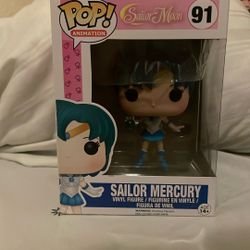 sailor moon, sailor mercury pop figure 