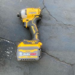 Brushless Dewalt Impact Driver Including Battery 