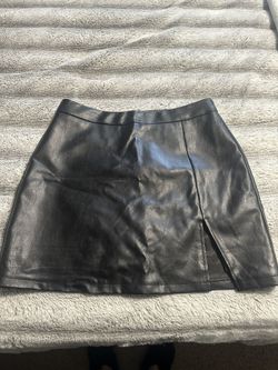 Leather Skirt Size Medium 