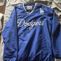 LA dogers Windbreaker Pull Over 