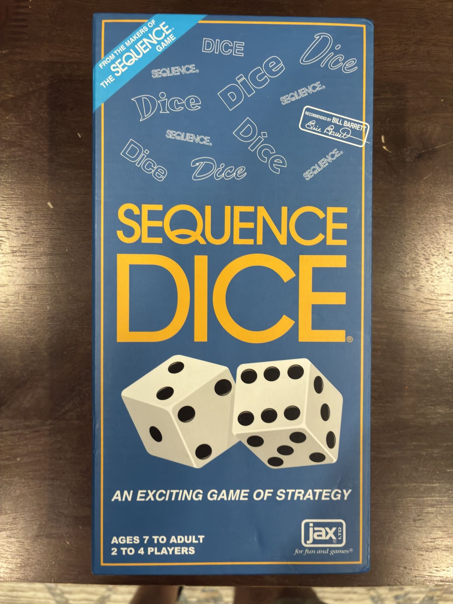 Sequence Dice. NEW.