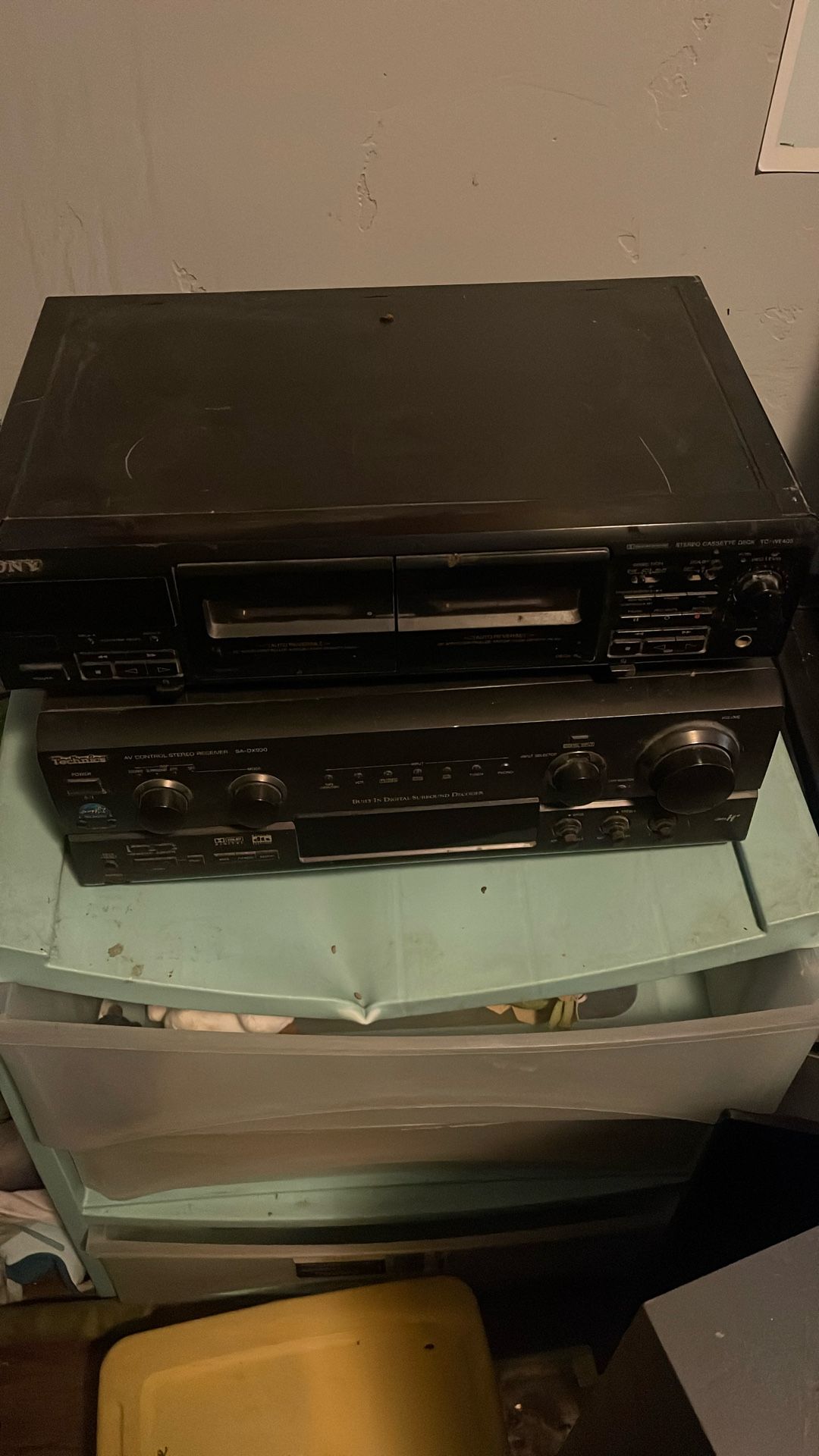 Receiver Radio Two Speakers