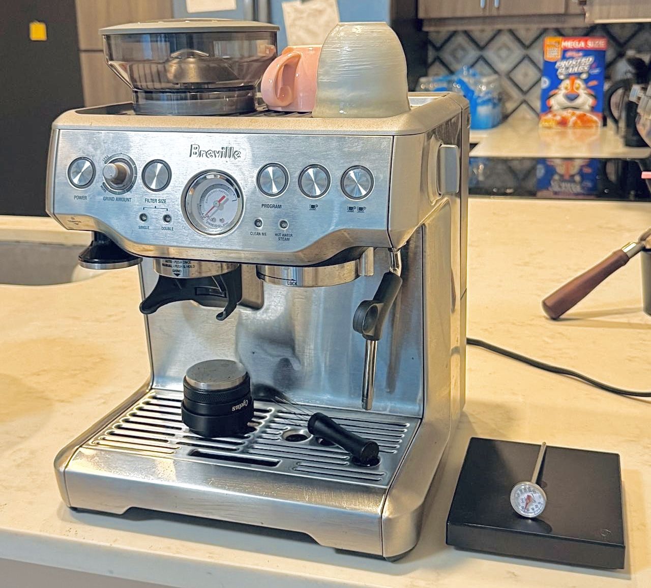 Breville Stainless Steel Barista Express Espresso Machine