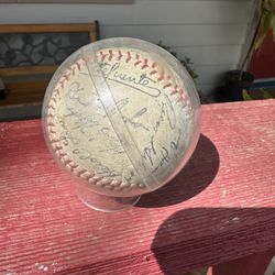 Sport Cards Baseball Memorabilia Autographed SF Giants 