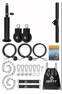 Weight Cable Pulley System Gym