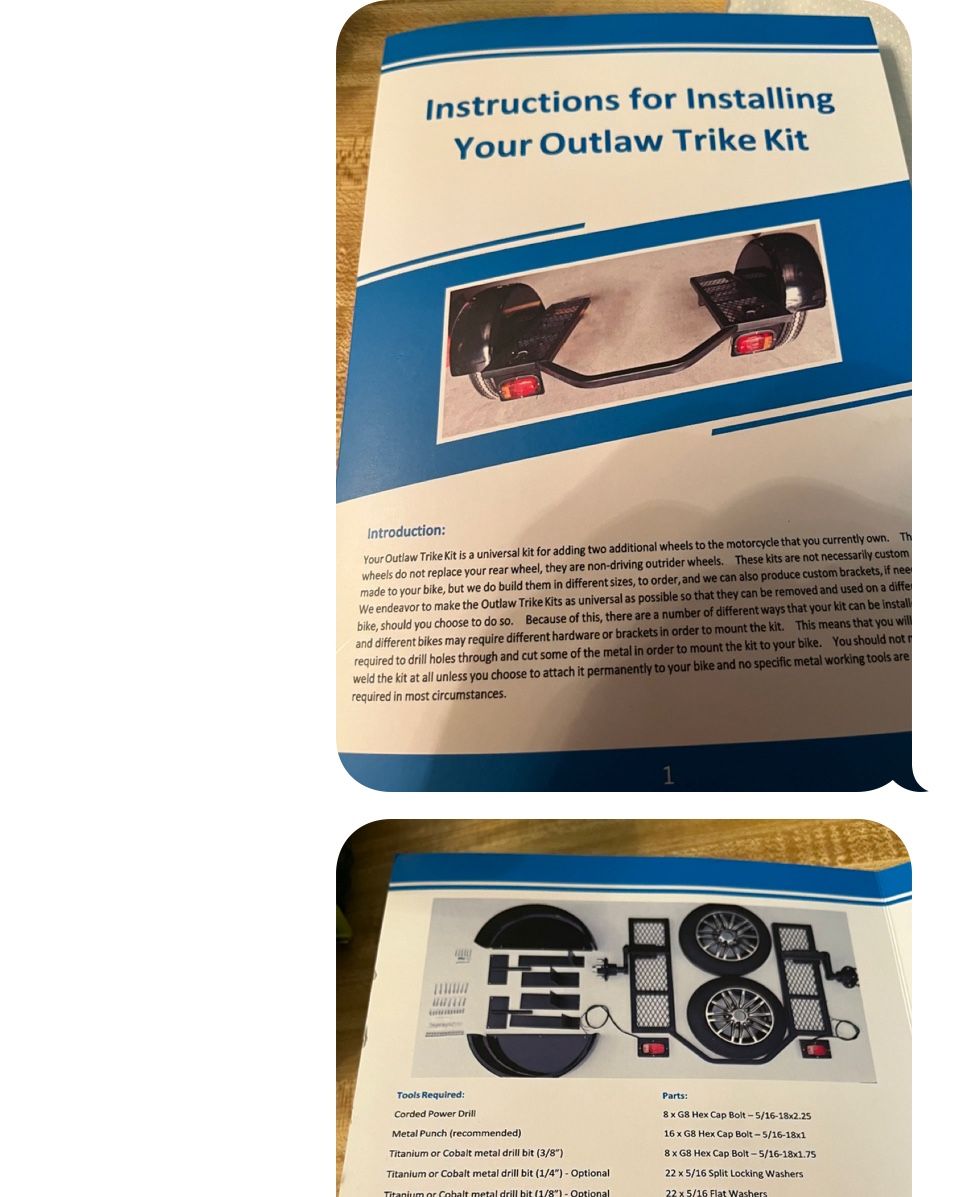 Outlaw Trike Kit