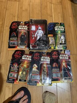 Star Wars Action Figures 6 In Lot