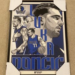 Luka Doncic Limited Edition Deluxe Framed
