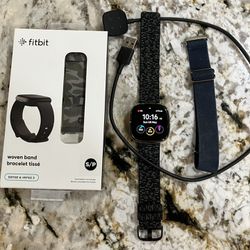 Fitbit Sense With New Bands 