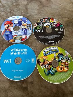 Wii games all for