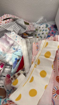 Fabric scraps FREE new