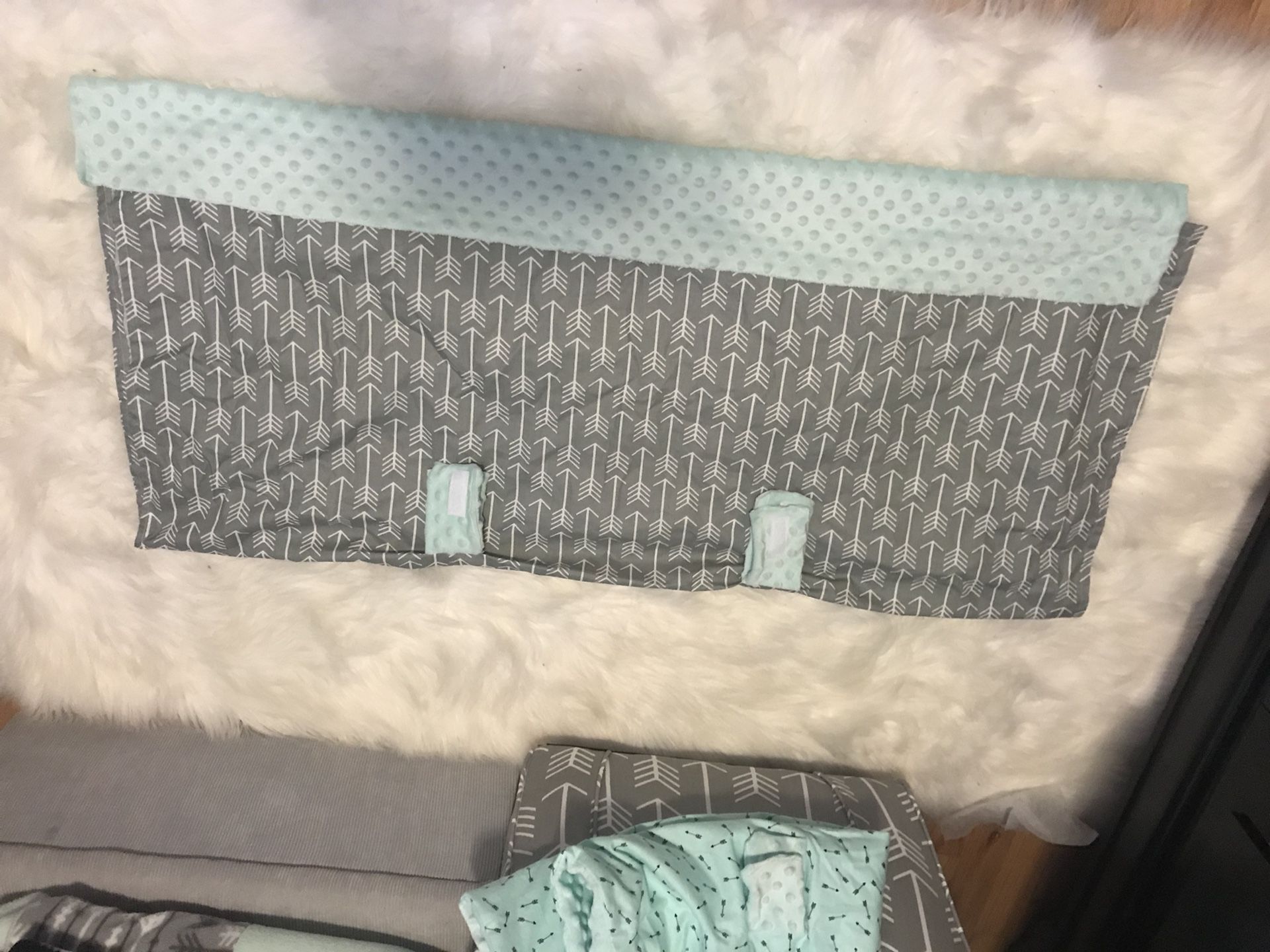 Hand sewn car seat cover