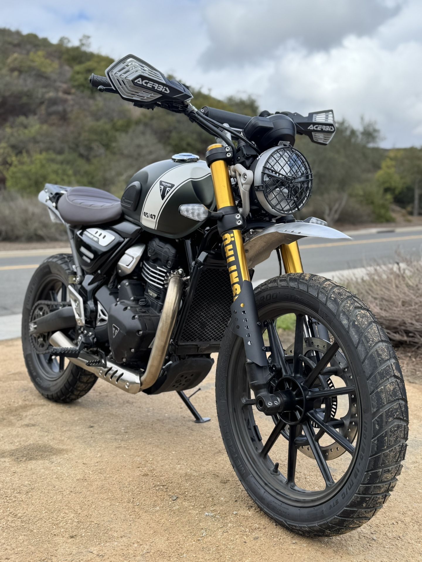 2025 Triumph Scrambler 400 X