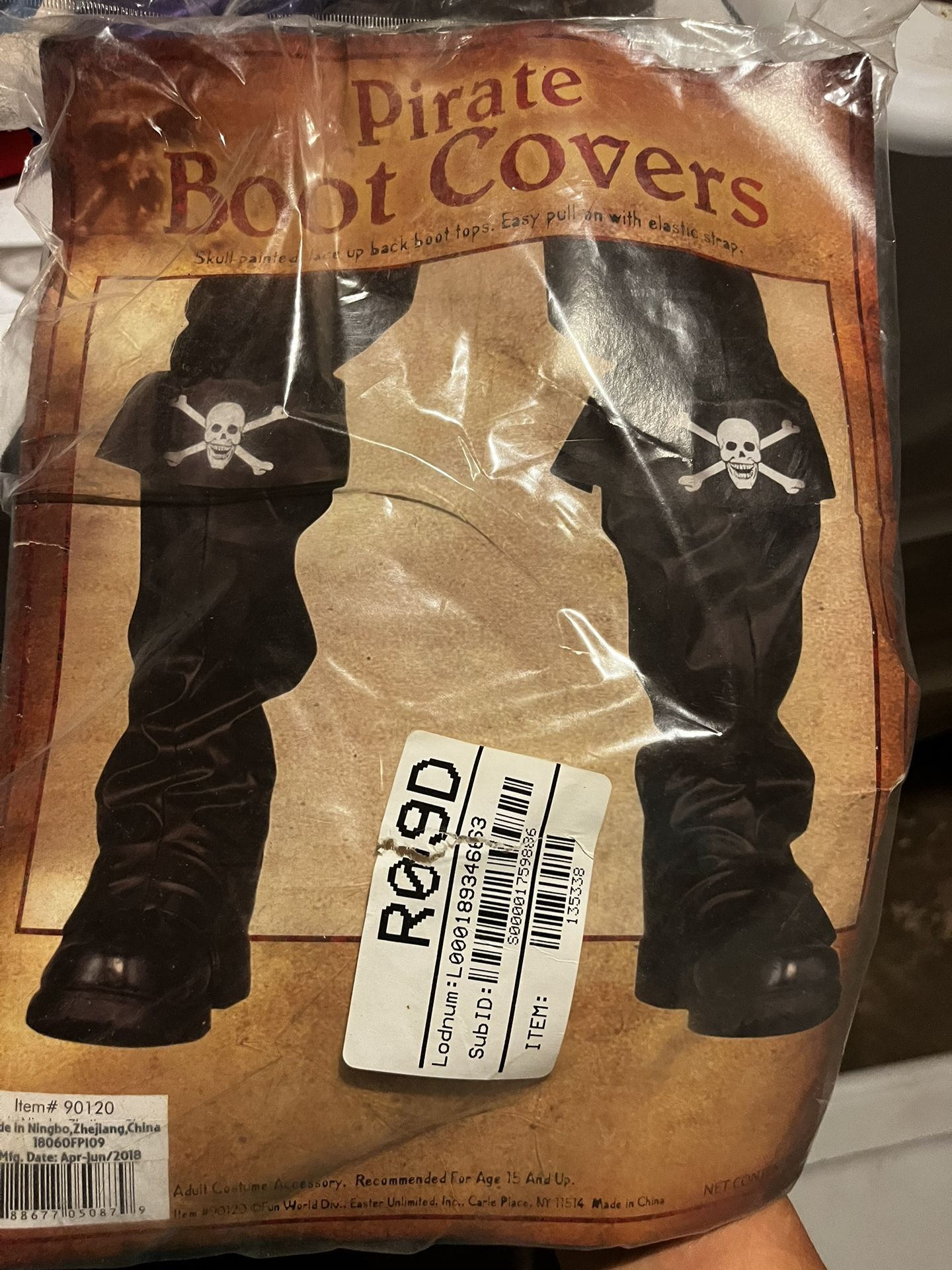 Pirate Boot Covers