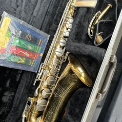 School Approved Selmer Bundy Alto Saxophone with New Reeds $400 Firm